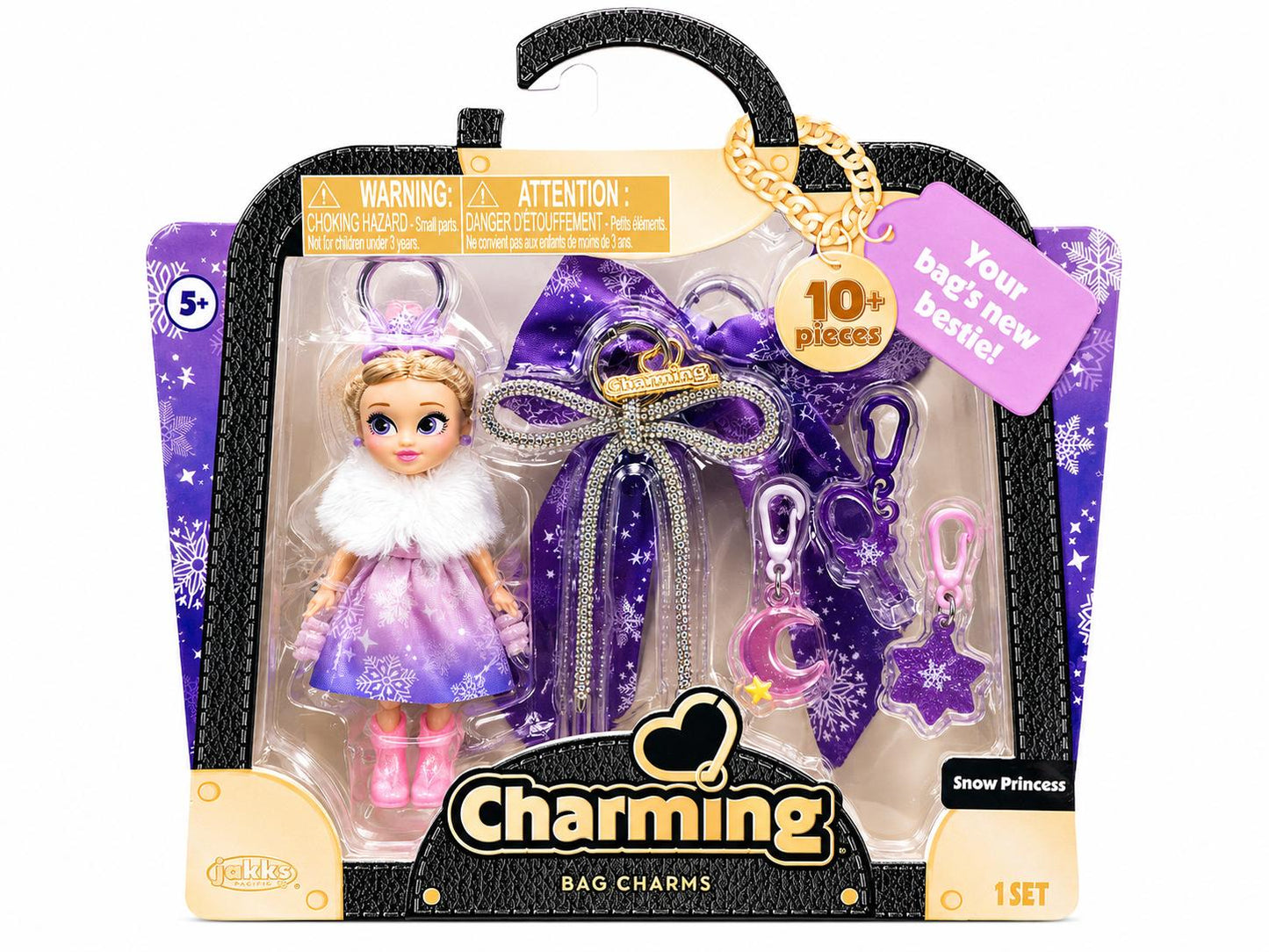 Charming Bag Charms: Snow Princess