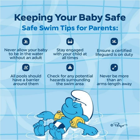 DYPER Smurftastic Swim Pants, Size M, 19 Count