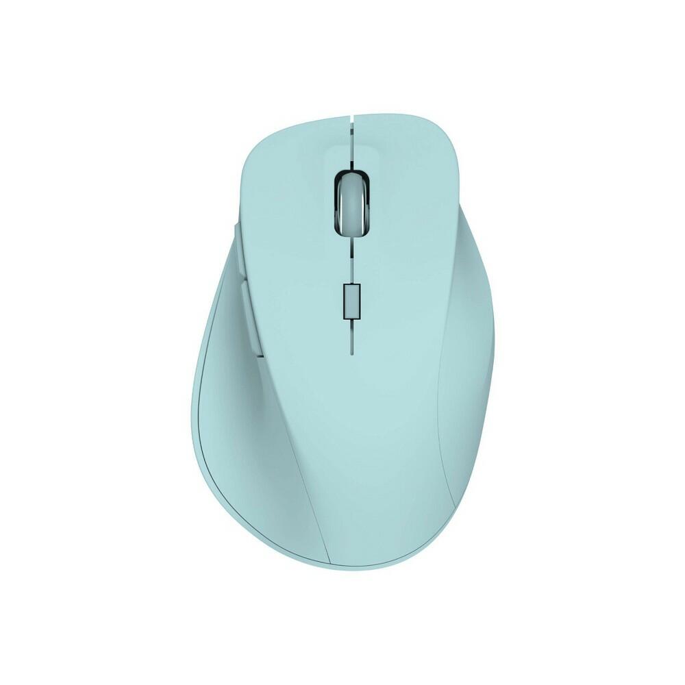 North Wireless Ergonomic 6 Button Mouse - Sky Blue: Rechargeable