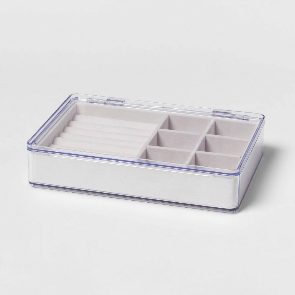 Acrylic Accessory Organizer with Lid
