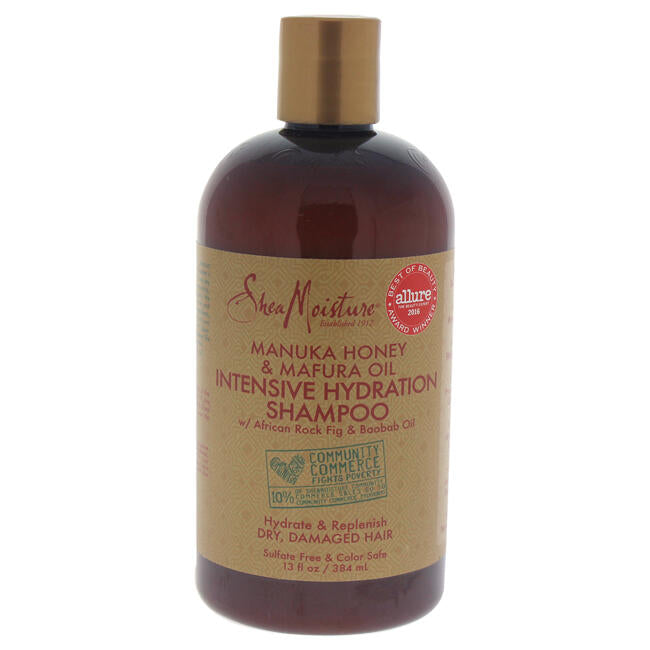 Shea Moisture, Manuka Honey & Marufa Oil Shampoo, 13 Oz