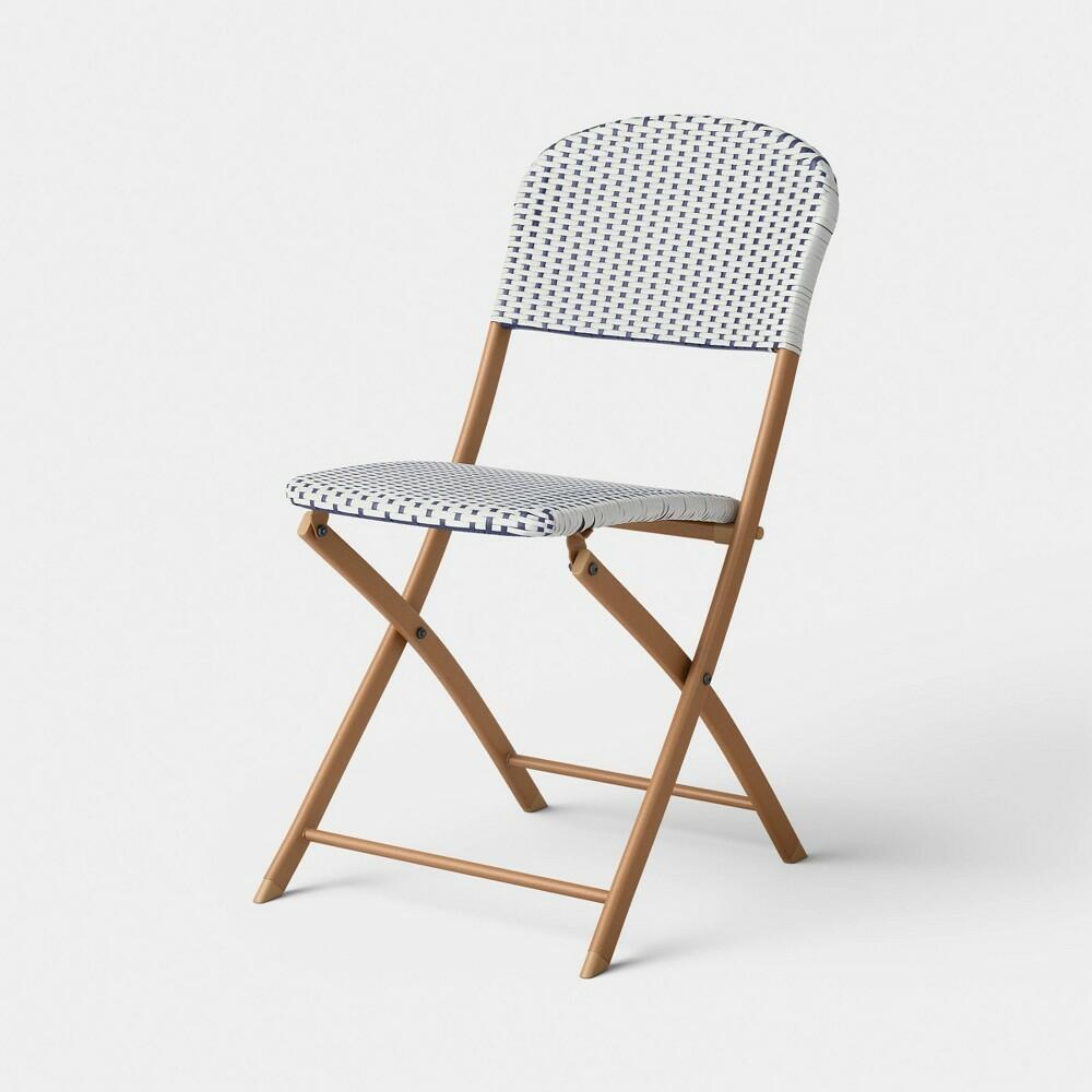 Outdoor Folding Patio Armless Chair