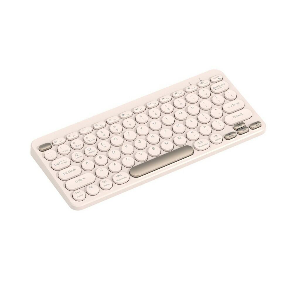 Round Key Wireless Keyboard