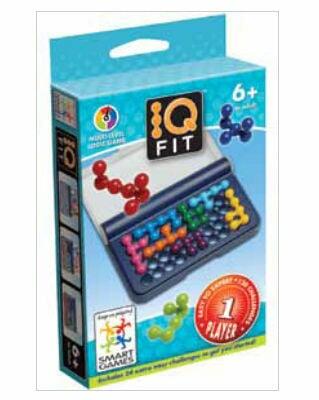 SmartGames IQ Fit 3D Travel Game with 120 Challenges