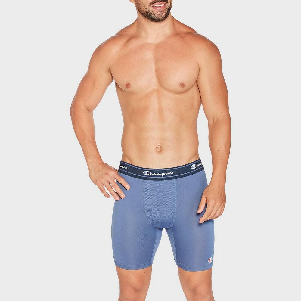 Champion Men's 5pk Breathable Boxer Briefs M