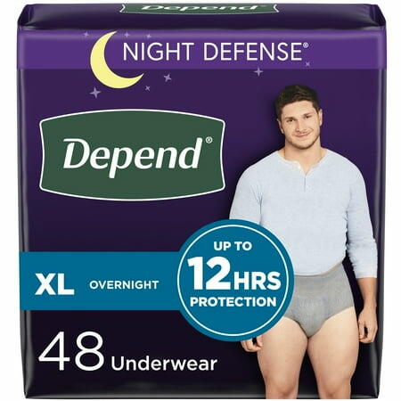 Disposable Underwear for Men - XL - 48ct