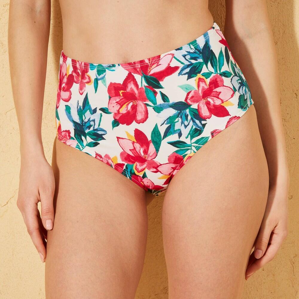 L Andie Swim Santo High-Rise Bottom, Copacabana Floral