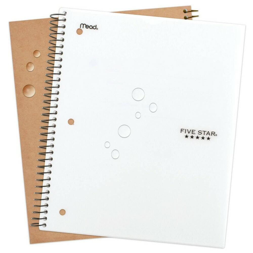 Spiral Notebook 1 Subject Wide Ruled