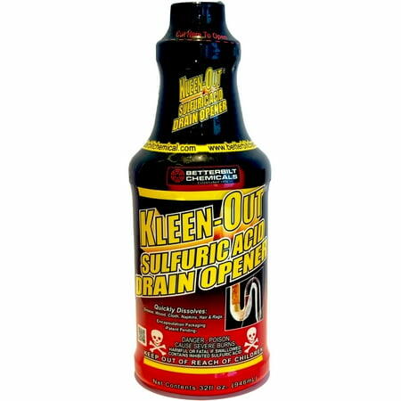 Betterbilt Kleen Out Chemical Drain Opener 32 Fluid Ounce