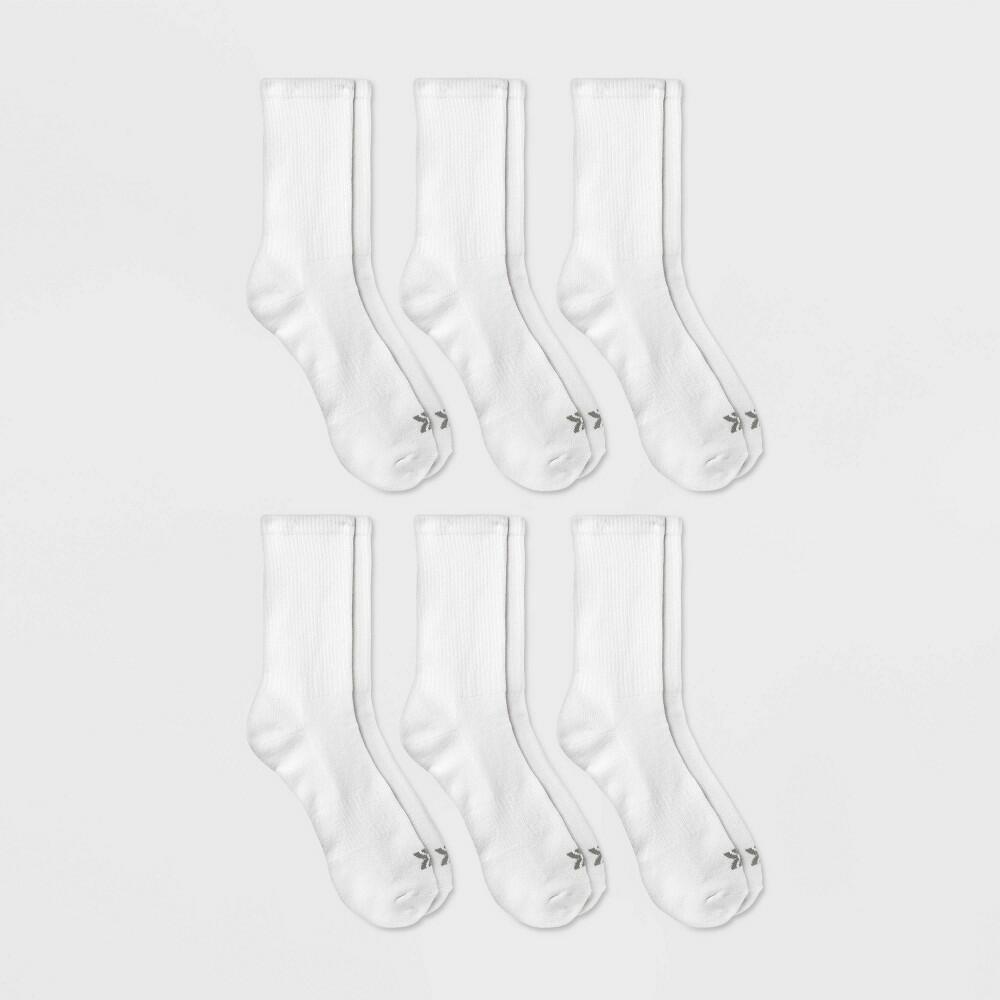 Men's Active Crew Socks 6pk