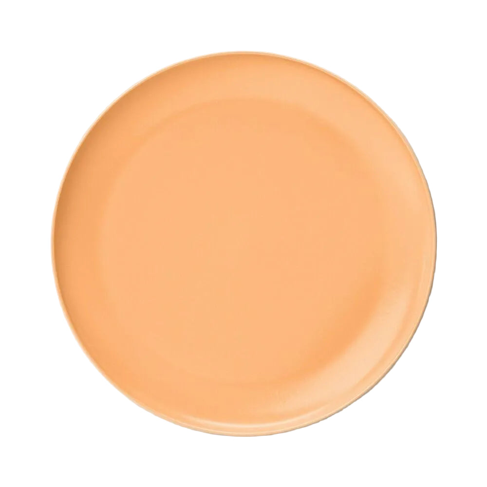 10.5" Plastic Dinner Plate Orange