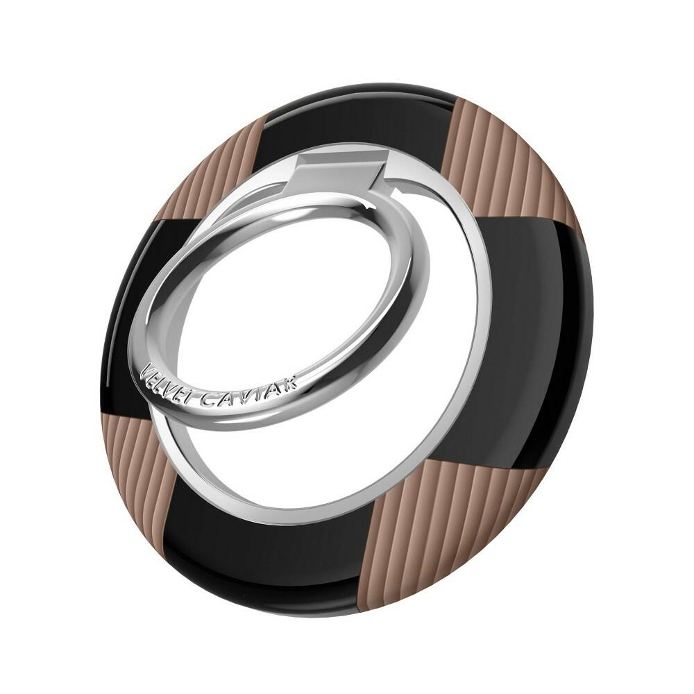 Velvet Caviar MagSafe Grip Mocha Vibe Checker