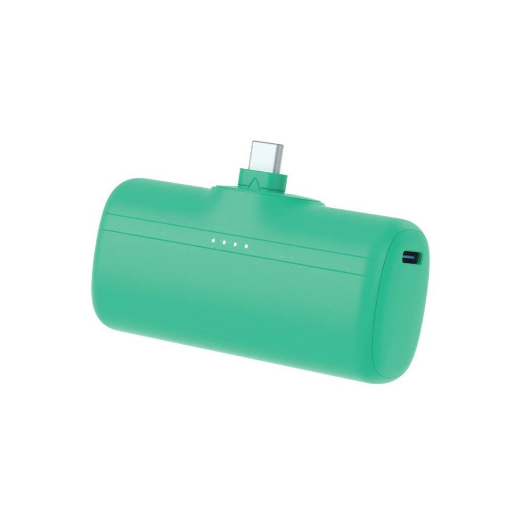 GEMS 4500mAh Plug in Power Bank - Green