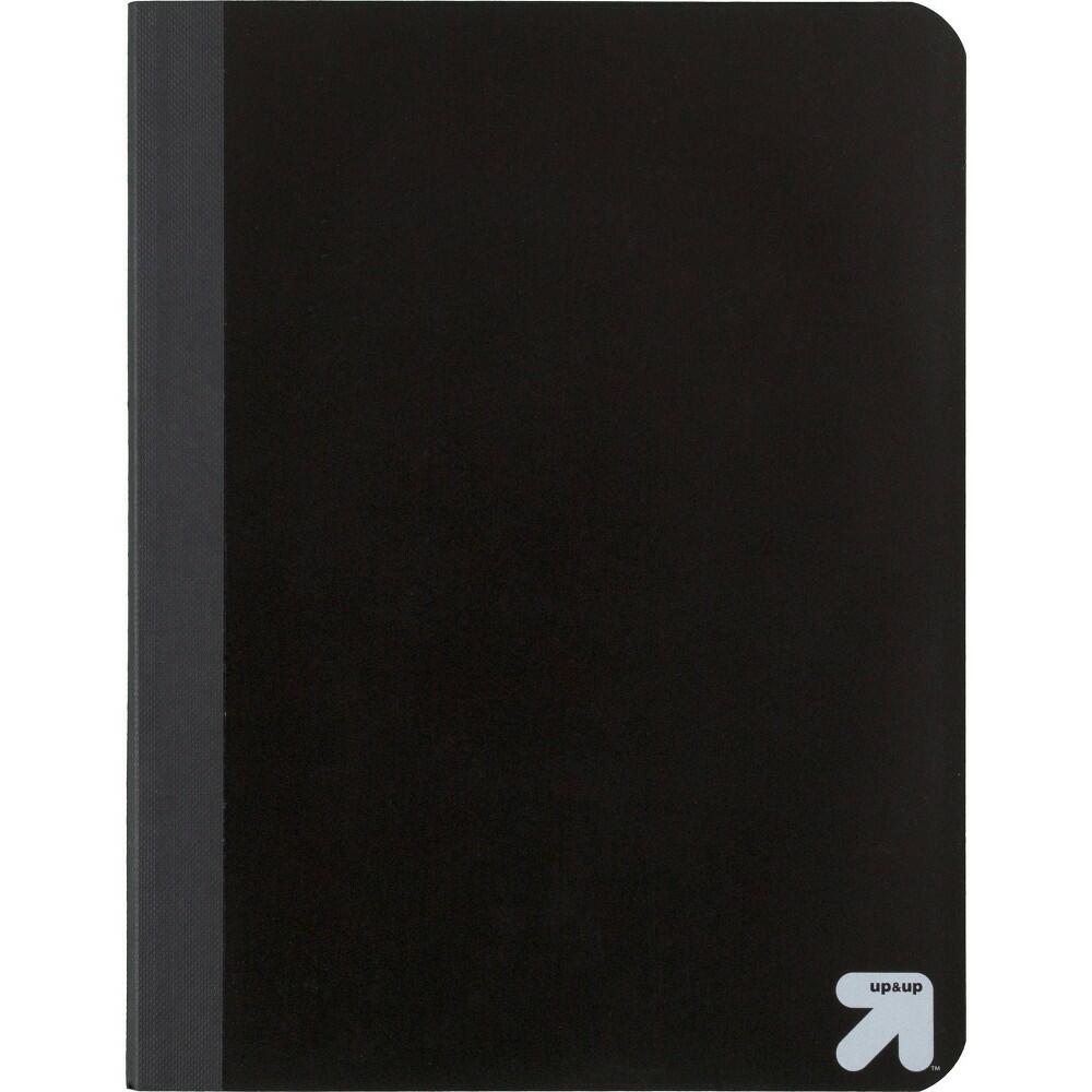College Ruled Black Composition Notebook 70 Pages