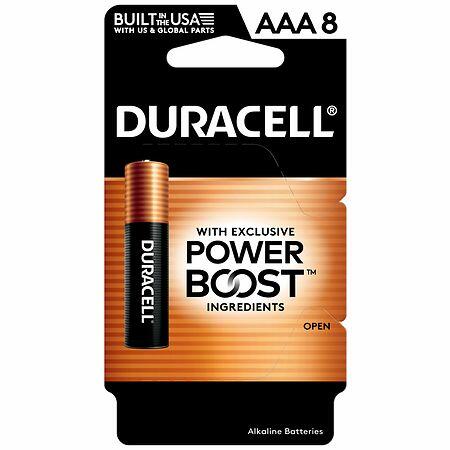 Duracell Coppertop Alkaline Batteries AAA - 8ct
