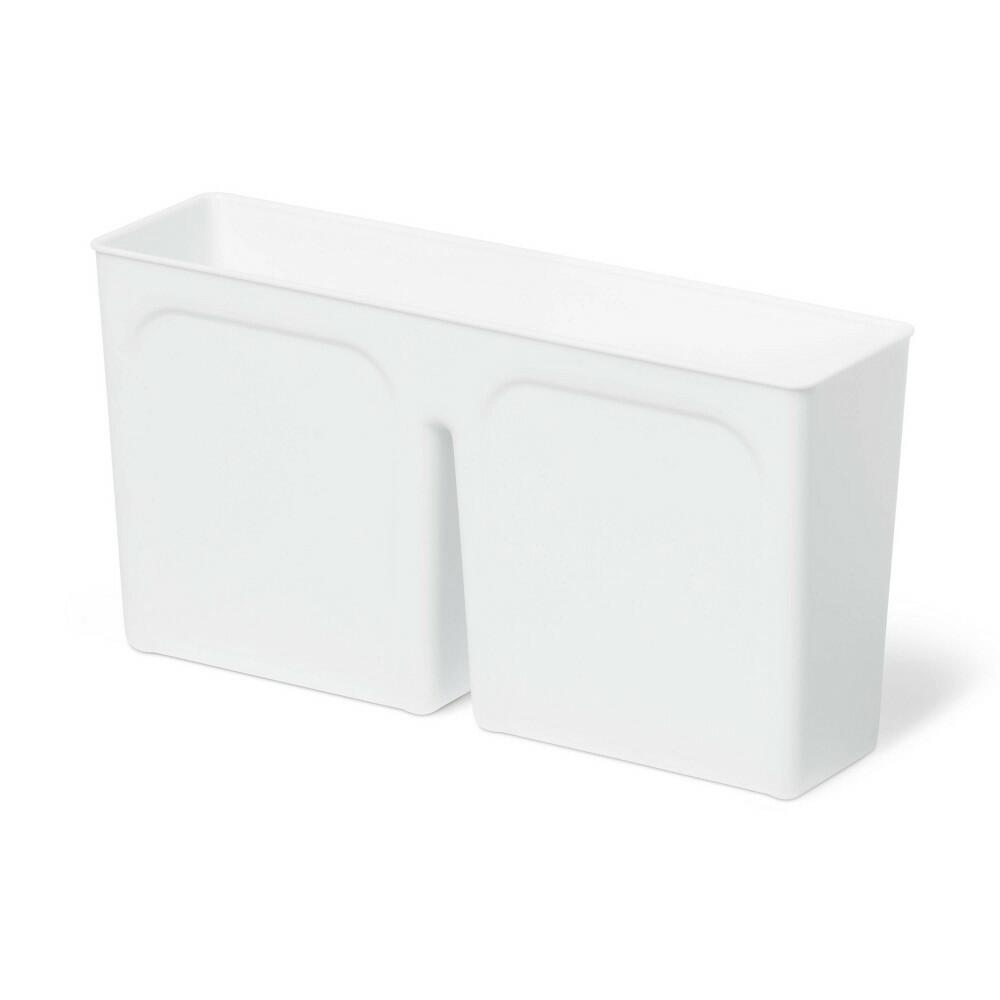 Magnetic Storage Bin White