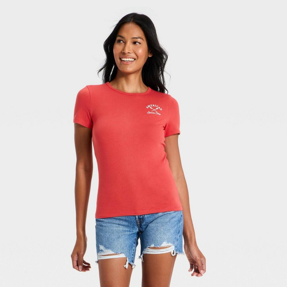 XL Women's Short Sleeve Graphic T-Shirt - Universal Thread™