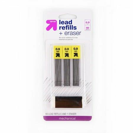 90ct Lead Refills and 1ct Eraser .9mm