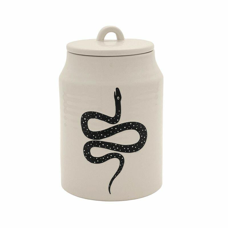 Celebrate Together™ Halloween Snake Canister, White