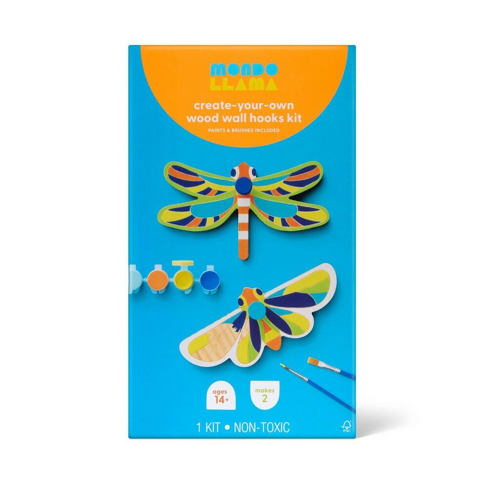 2ct Wooden Insect Hooks Summer Craft