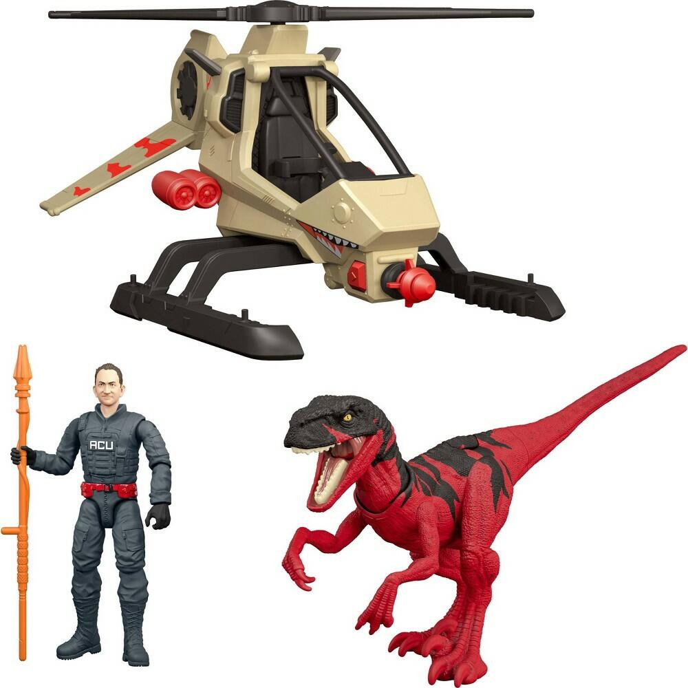 Jurassic World Chopper Chase Pack
