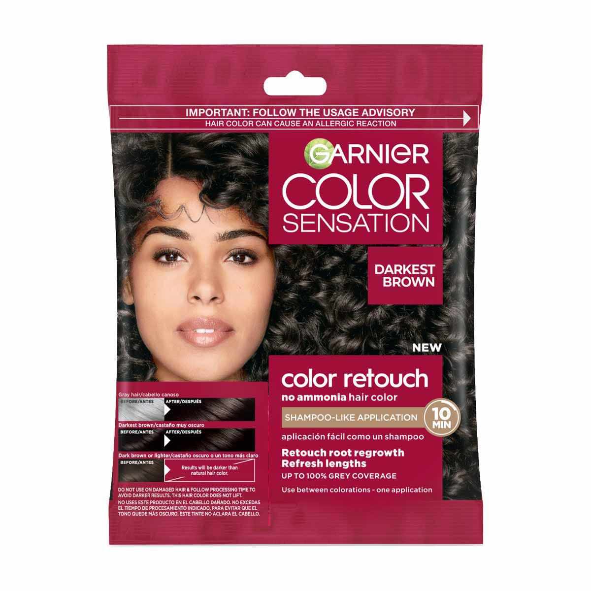 Garnier Color Sensation, Dark Brown 4.0