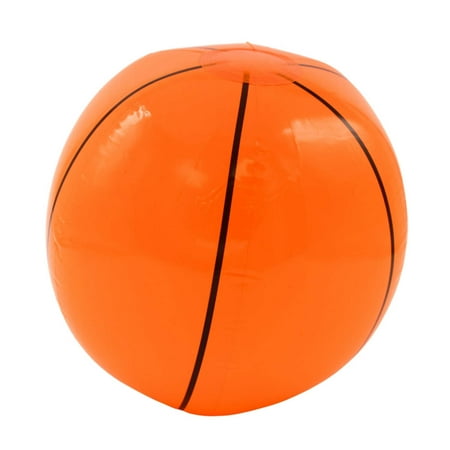 Inflatable Basketball, 16" *Comes Uninflated*