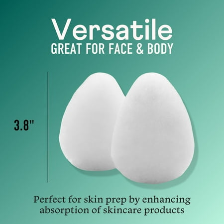 Swisspers Exfoliating Cleansing Sponges, 4 count