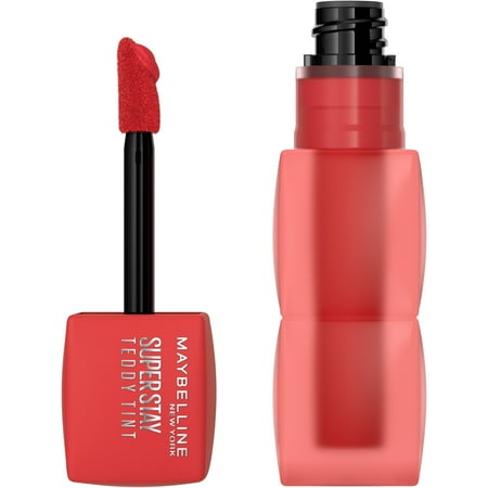 Maybelline Super Stay Teddy Tint, Long Lasting Matte Lip Stain - Coquettish - 0.17 fl oz