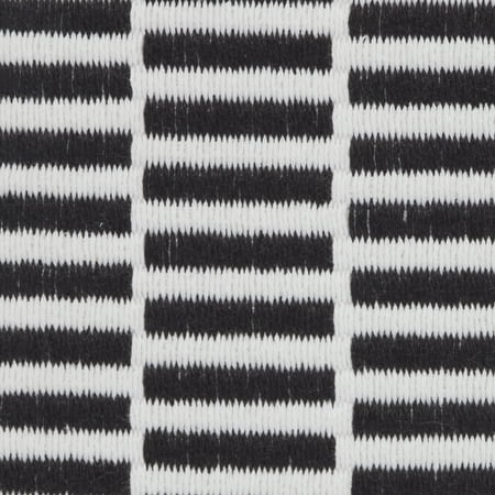 Mainstays Woven Black and White Table Place Mat - 14x19