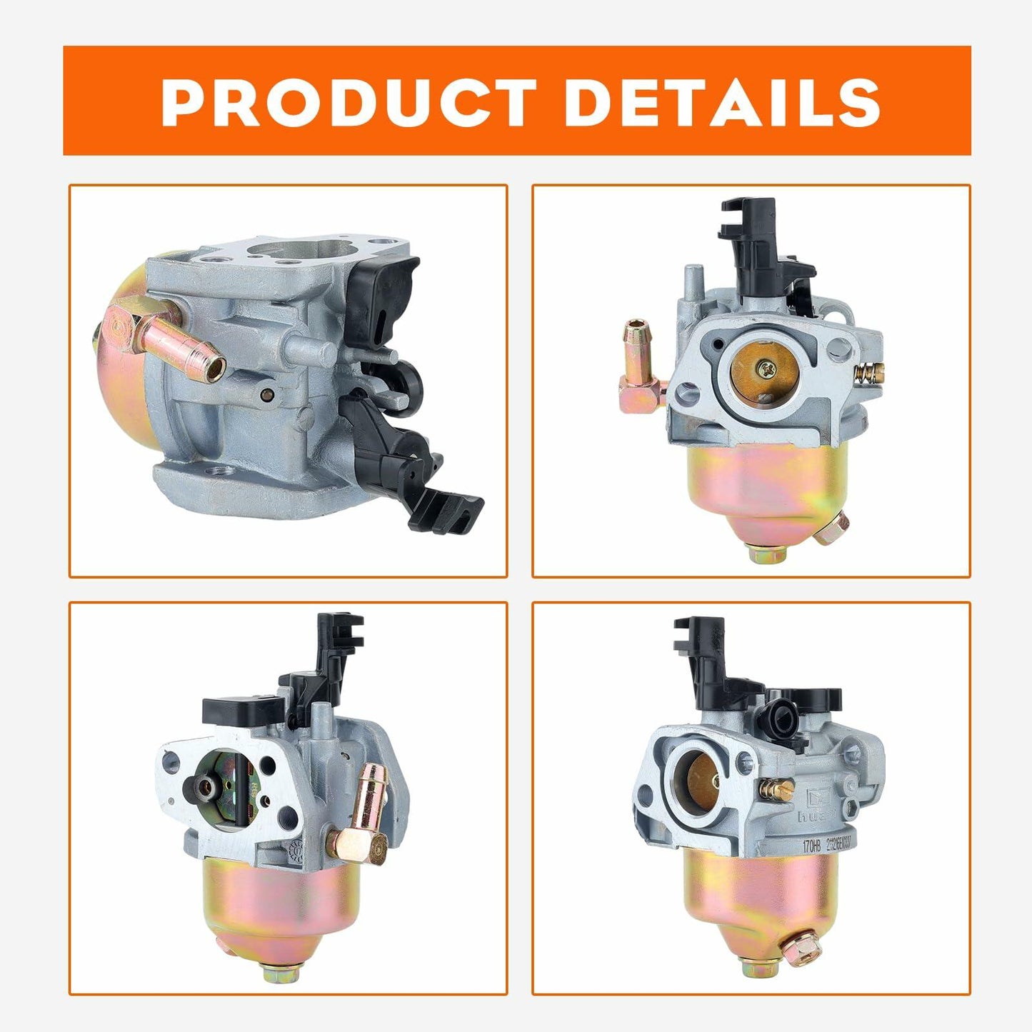Hipa(HUAYI OEM) 951-12785 Carburetor for Walk Behind Tillers
