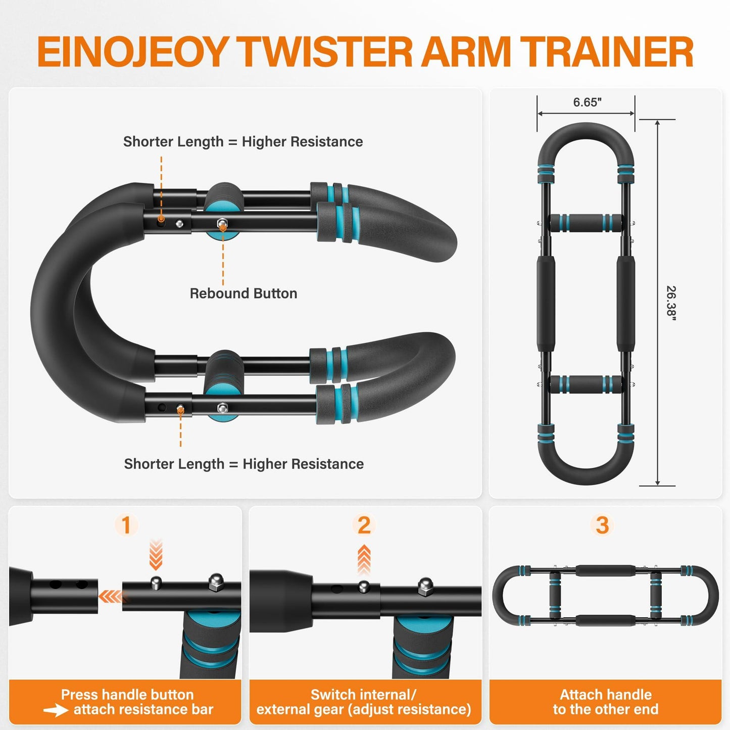 Twister Arm Trainer Workout Equipment