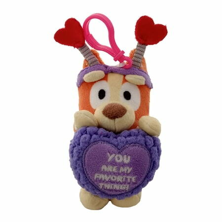 Bluey Bingo Mini Plush Backpack Clip 5 in – Lynn's Discounts