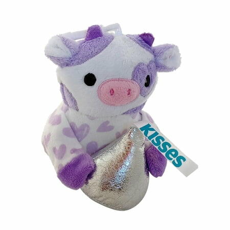 Hershey s Kisses Cow Mini Plush Backpack Clip 4 in