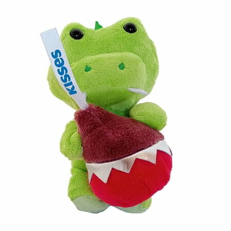 Hershey Kisses Valentines Day Small Stuffed Animal Plush 6 in - Chocolate Scented - Color Picked At Random