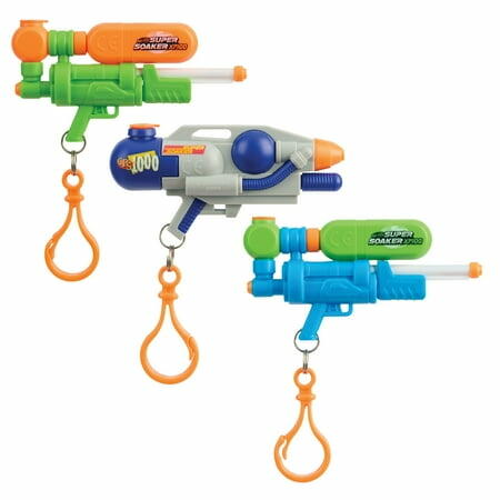 NERF Super Soaker Nano Blaster Keychain (1 Chosen at Random)