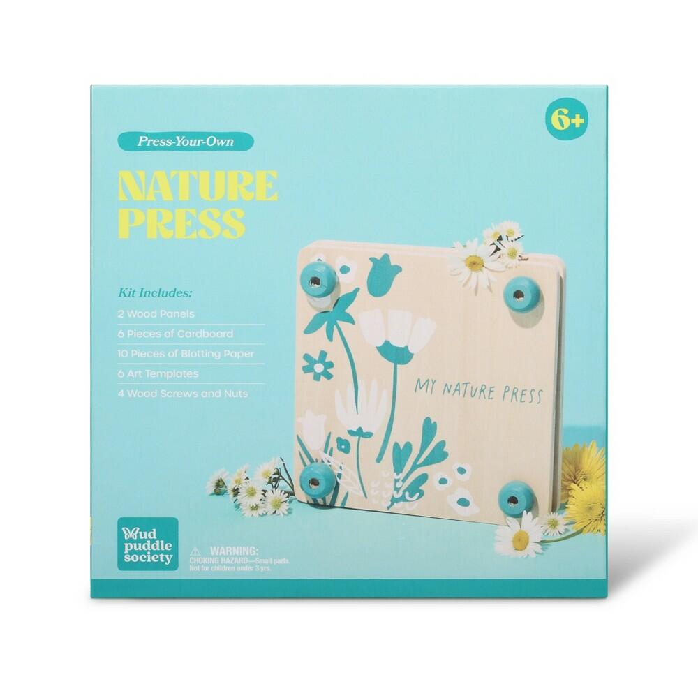 Mud Puddle Society Nature Press Garden Art Kit