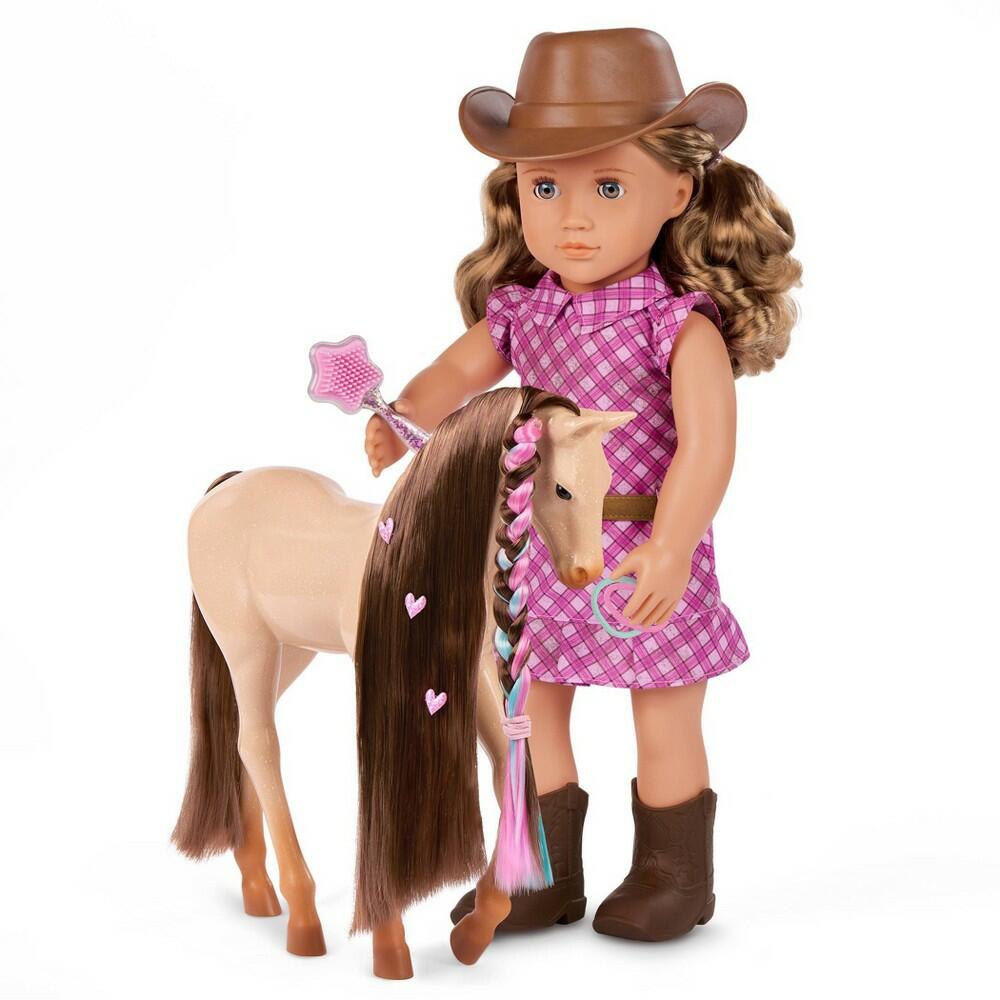 Our Generation Callie Doll & Horse Set (Damaged Box)