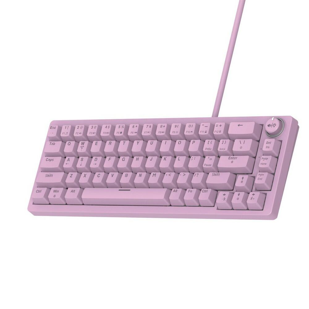 North Base Computer Keyboard - Pink
