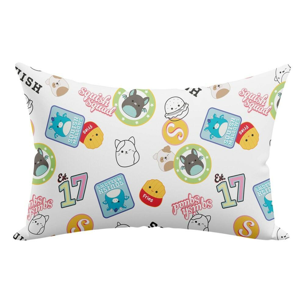 SquishPillow by Squishmallows Pillowcase Cover White