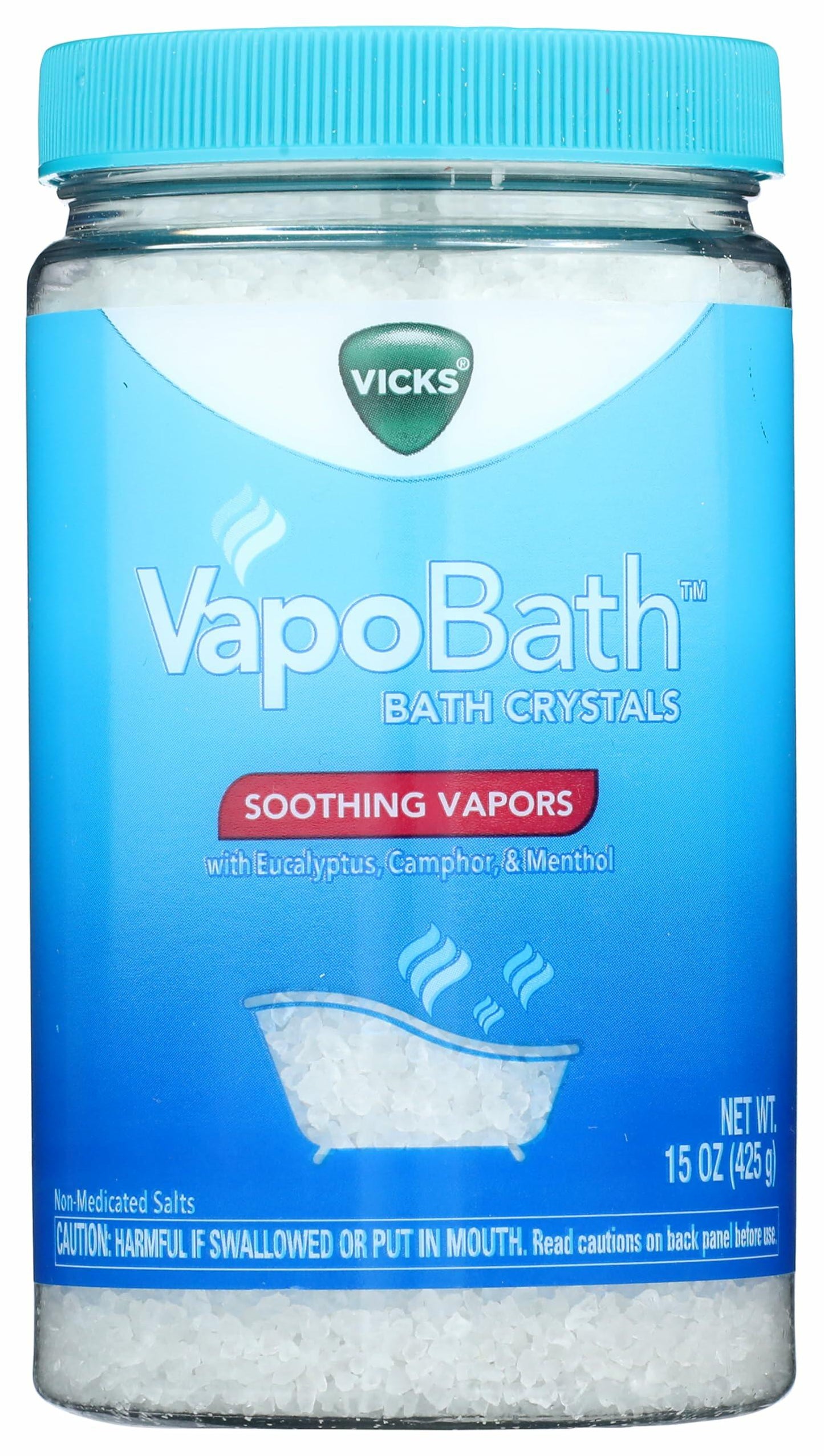 Vicks VapoBath, Bath Salts, 15 OZ