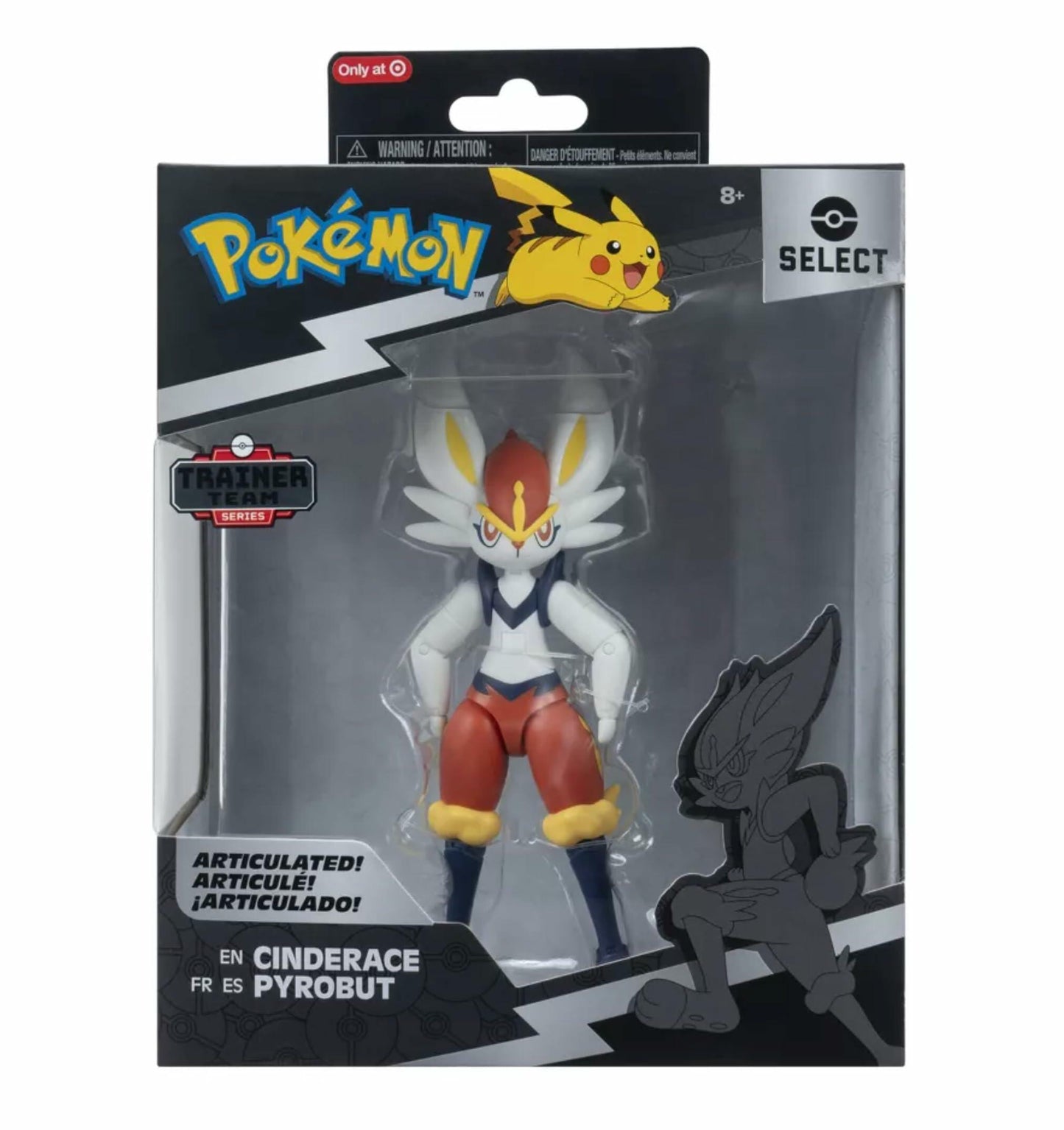 Pokémon Select Cinderace Figure 6 Inch