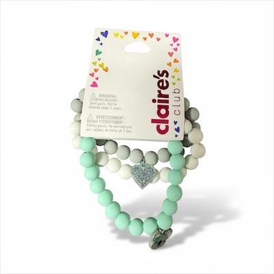 Pastel Beaded Bracelet Set