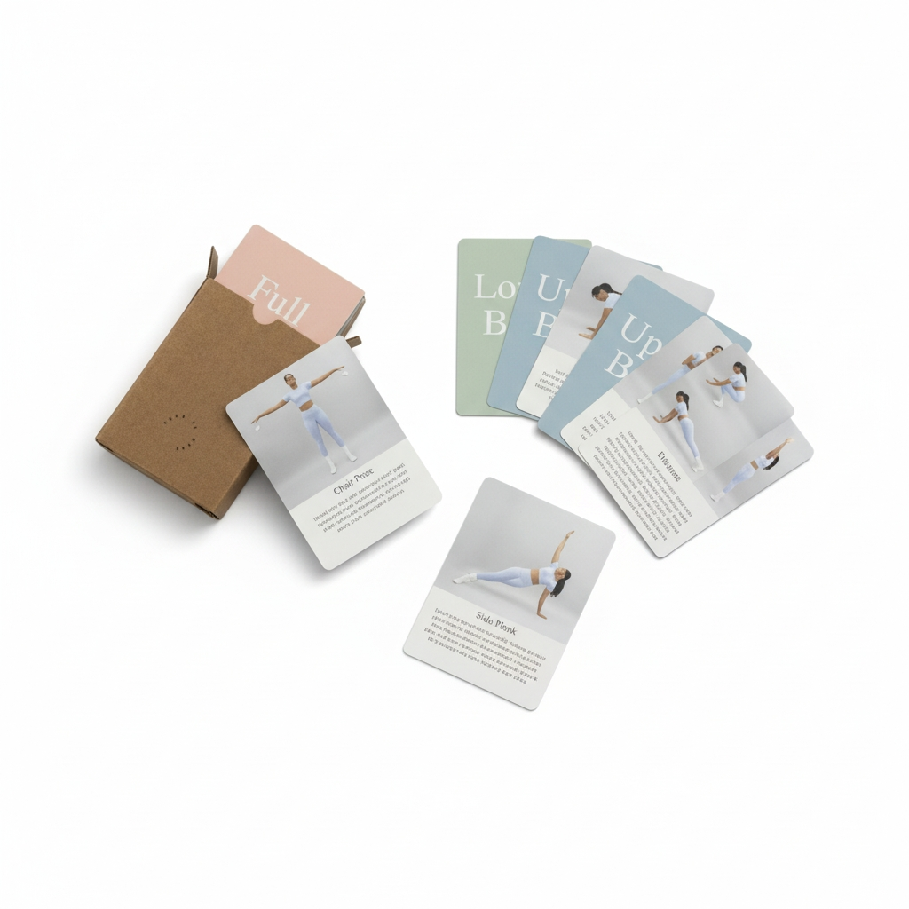 Calm Club 52 Workout & Execise Cards