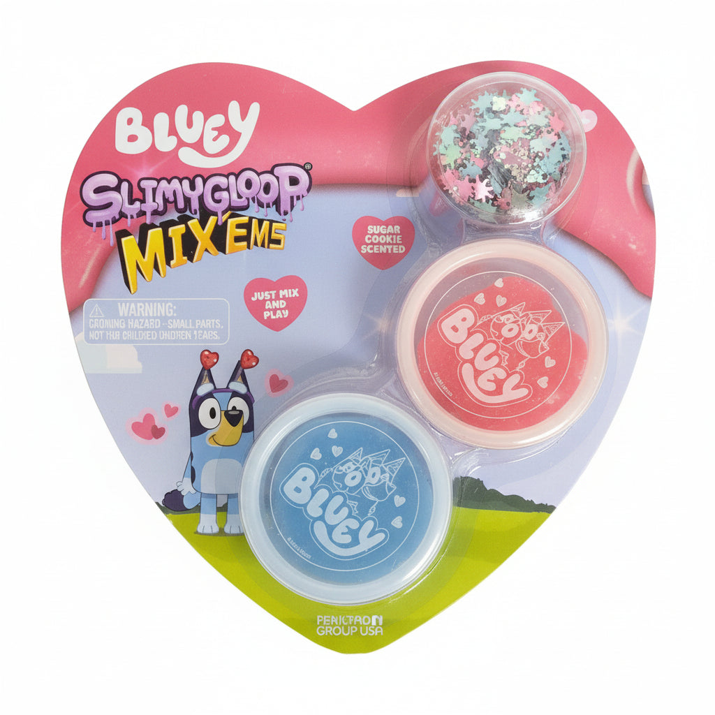 Bluey SlimyGloop Mix'Ems Slime