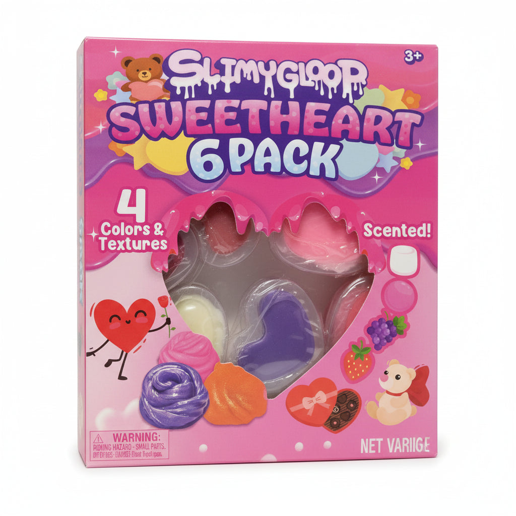 SlimyGloop Sweetheart Scented Slime Assortment