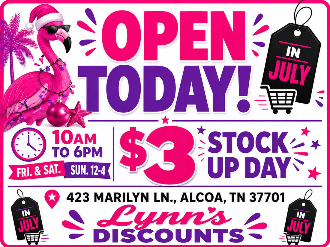 🚨 OPEN TODAY! SATURDAY🚨