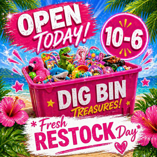 OPEN TODAY 10–6 💥 *RESTOCK DAY!*