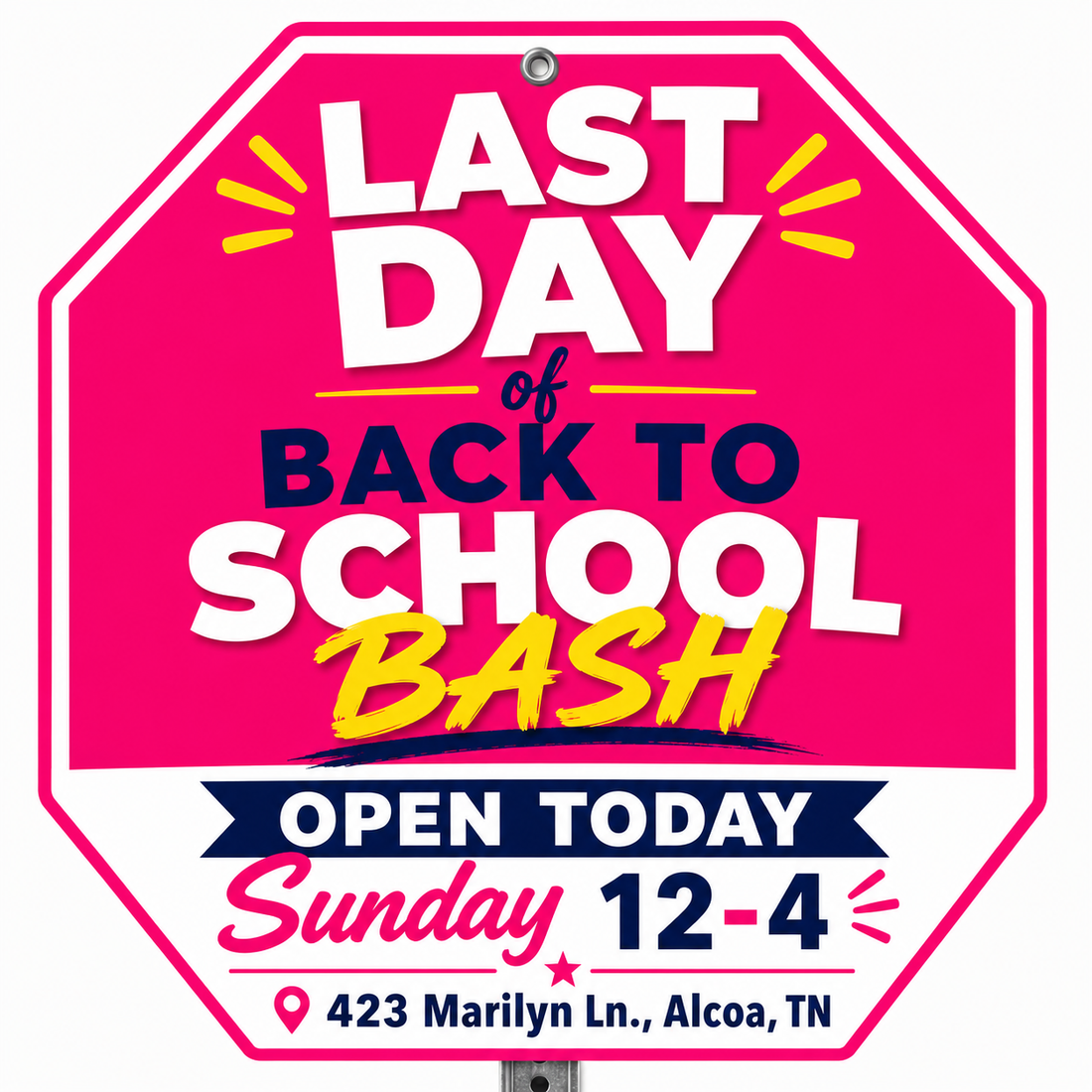 🚨 LAST DAY! 🚨
