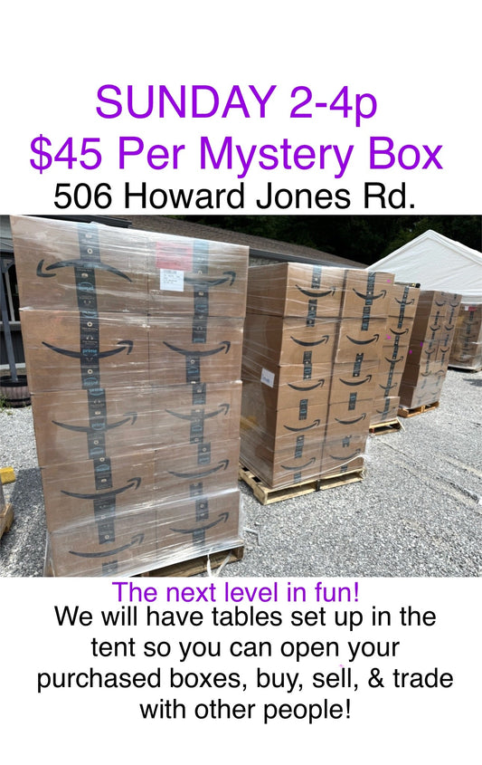 🎉 Mystery Box Madness – Happening TODAY! 🎉